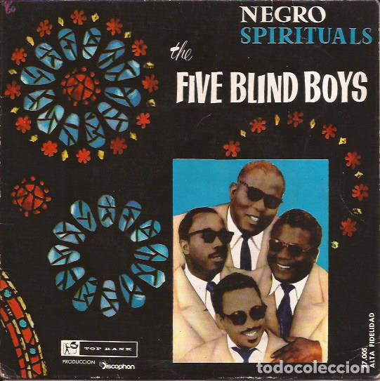 Discos de vinilo: EP THE FIVE BLIND BOYS DISCOPHON 27005 SPAIN - Foto 1