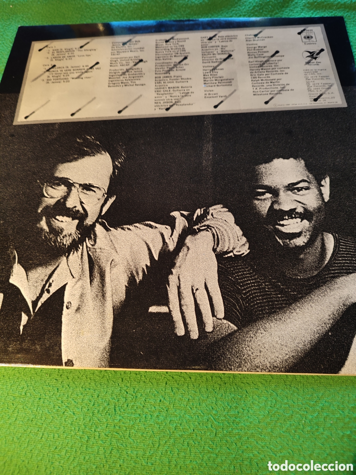 Discos de vinilo: Bob James and Earl Klugh - One on One - Foto 2