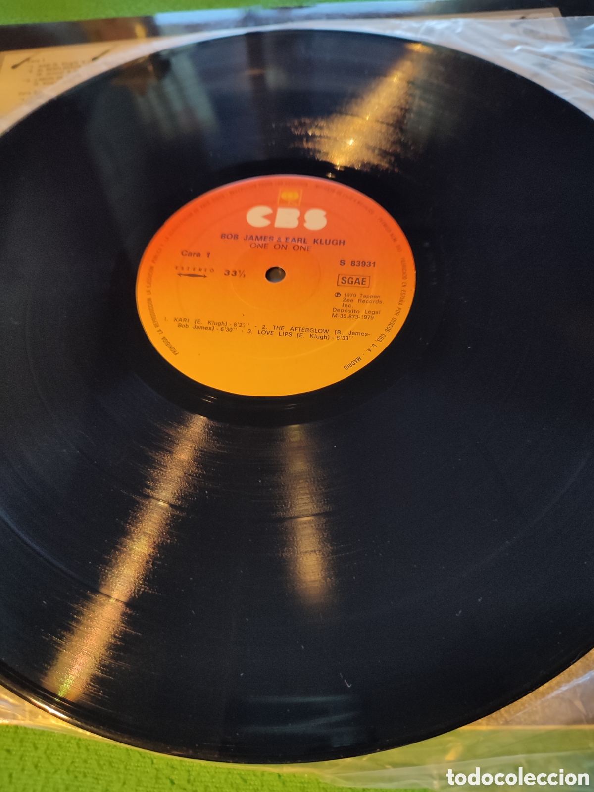 Discos de vinilo: Bob James and Earl Klugh - One on One - Foto 3
