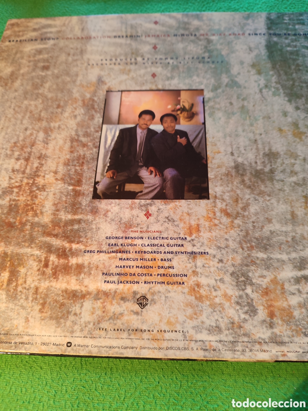 Discos de vinilo: George Benson & Earl Klugh - Collaboration - Foto 2