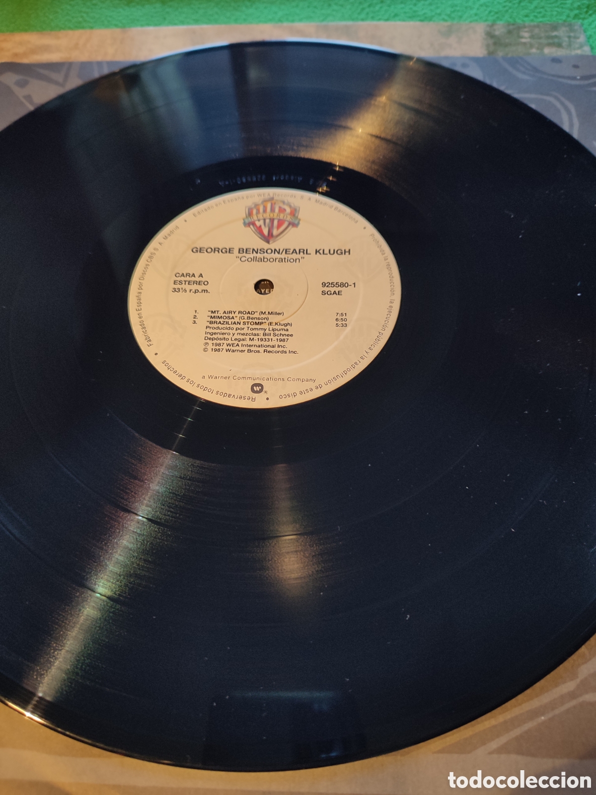 Discos de vinilo: George Benson & Earl Klugh - Collaboration - Foto 4