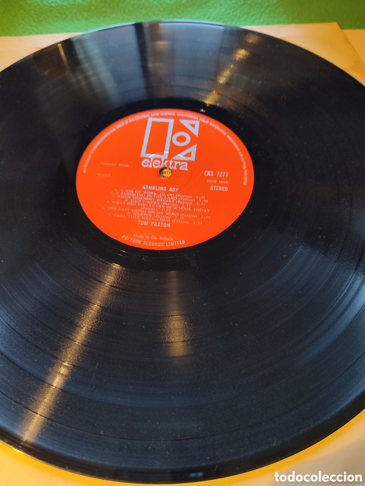 Discos de vinilo: Tom Paxton - Ramblin boy - Foto 3