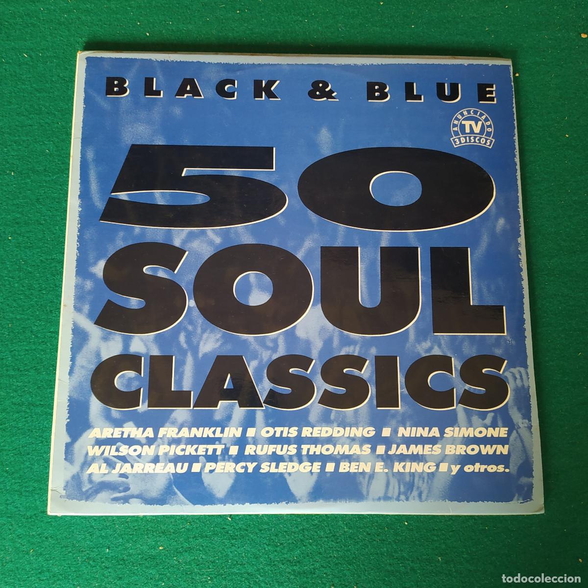 Discos de vinilo: Black & Blue 50 Soul Classics - Foto 1