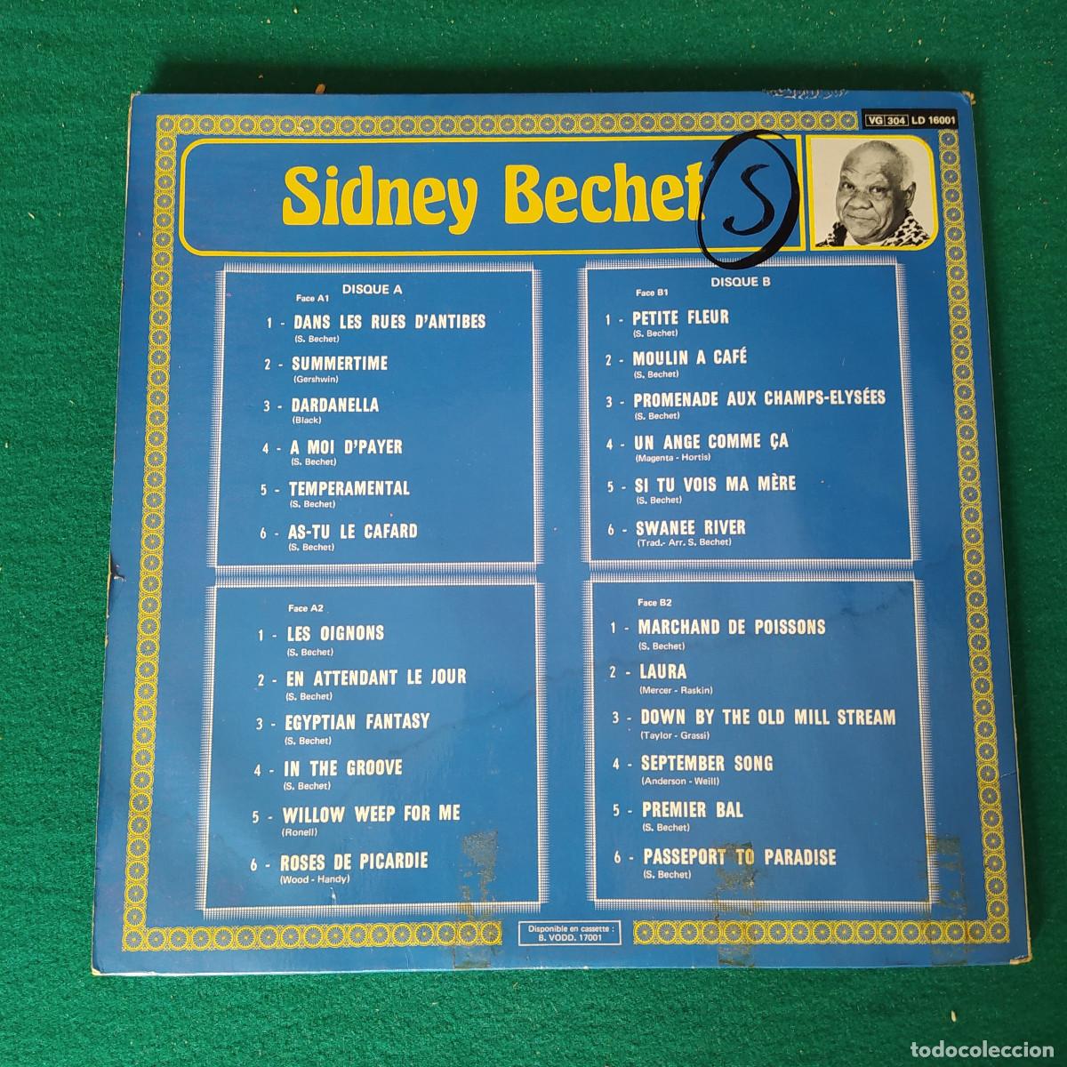 Discos de vinilo: Sidney Bechet &ndash; Le Double Disque DOr De Sidney Bechet - Foto 2