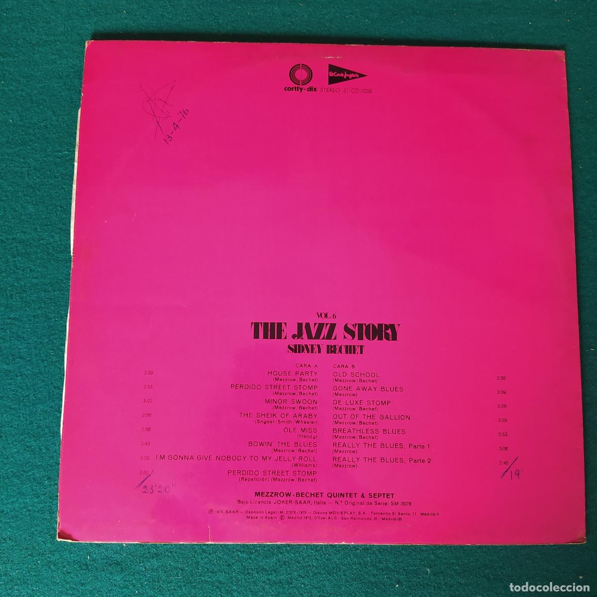 Discos de vinilo: Sidney Bechet &ndash; Sidney Bechet - Foto 2