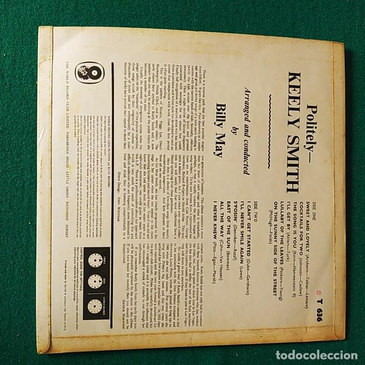 Discos de vinilo: Keely Smith &ndash; Politely! - Foto 2
