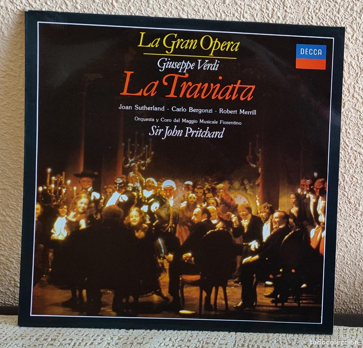 Discos de vinilo: LA TRAVIATA. 3 LP&acute;S. COMPLETA. - Foto 2