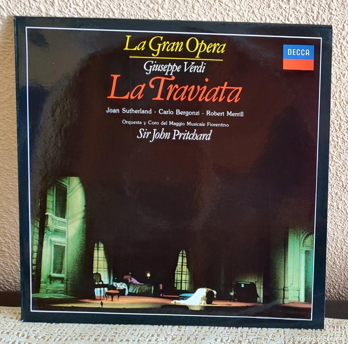 Discos de vinilo: LA TRAVIATA. 3 LP&acute;S. COMPLETA. - Foto 3