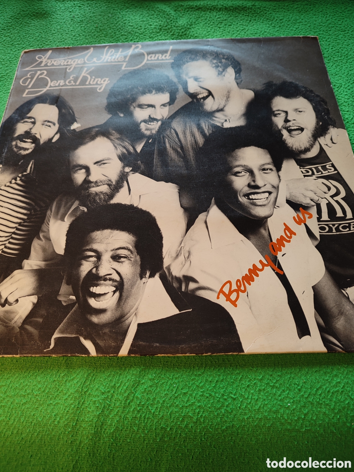 Discos de vinilo: Average White Band & Ben E.King - Benny and us - Foto 1