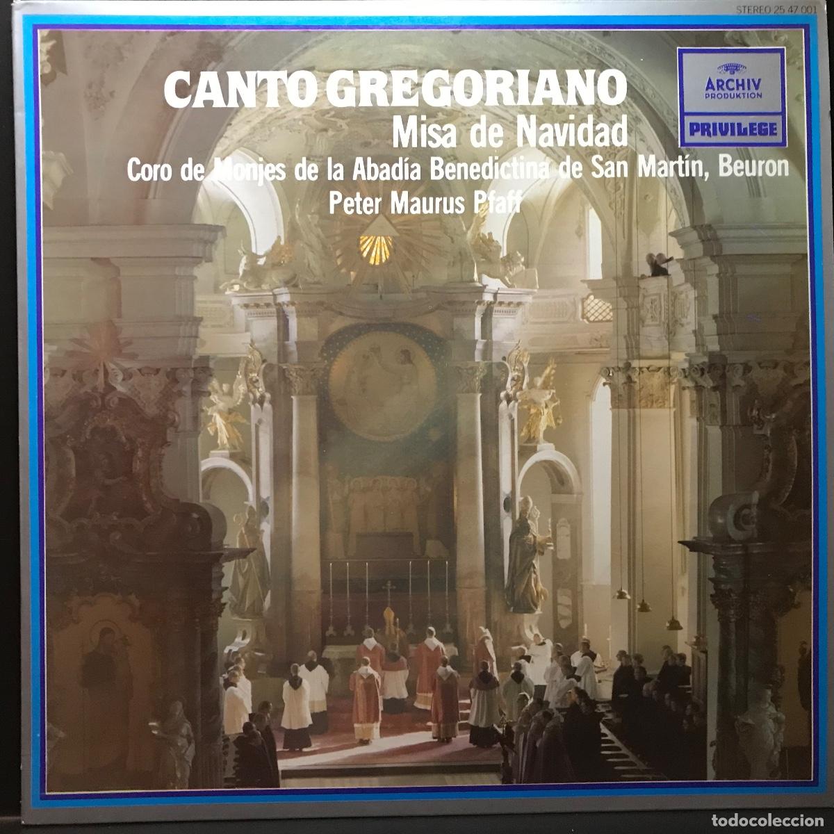 Discos de vinilo: Monjes Benedictinos De San Mart&iacute;n, Beuron ● Misa De Navidad ● Vinyl, LP, Album, Reissue
