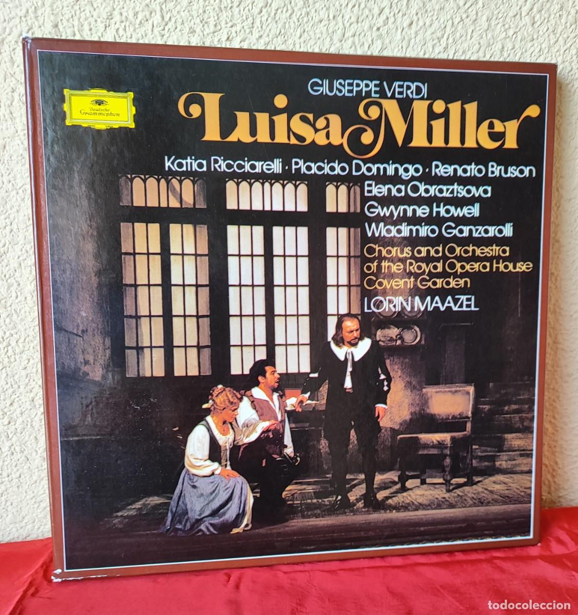Discos de vinilo: VERDI. LUISA MILLER. MAAZEL. - Foto 1