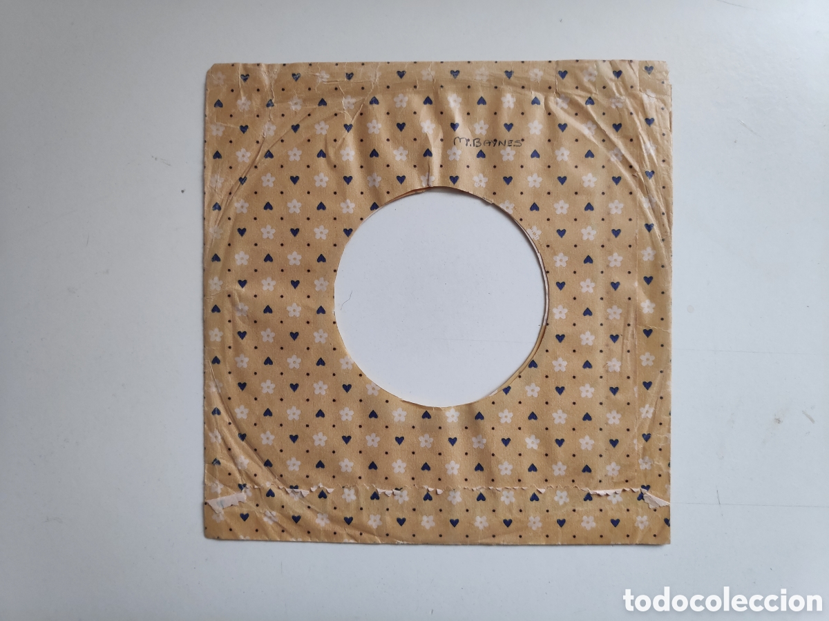 Discos de vinilo: Funda single vinilo 7&rdquo;. Zimbabwe - Foto 1