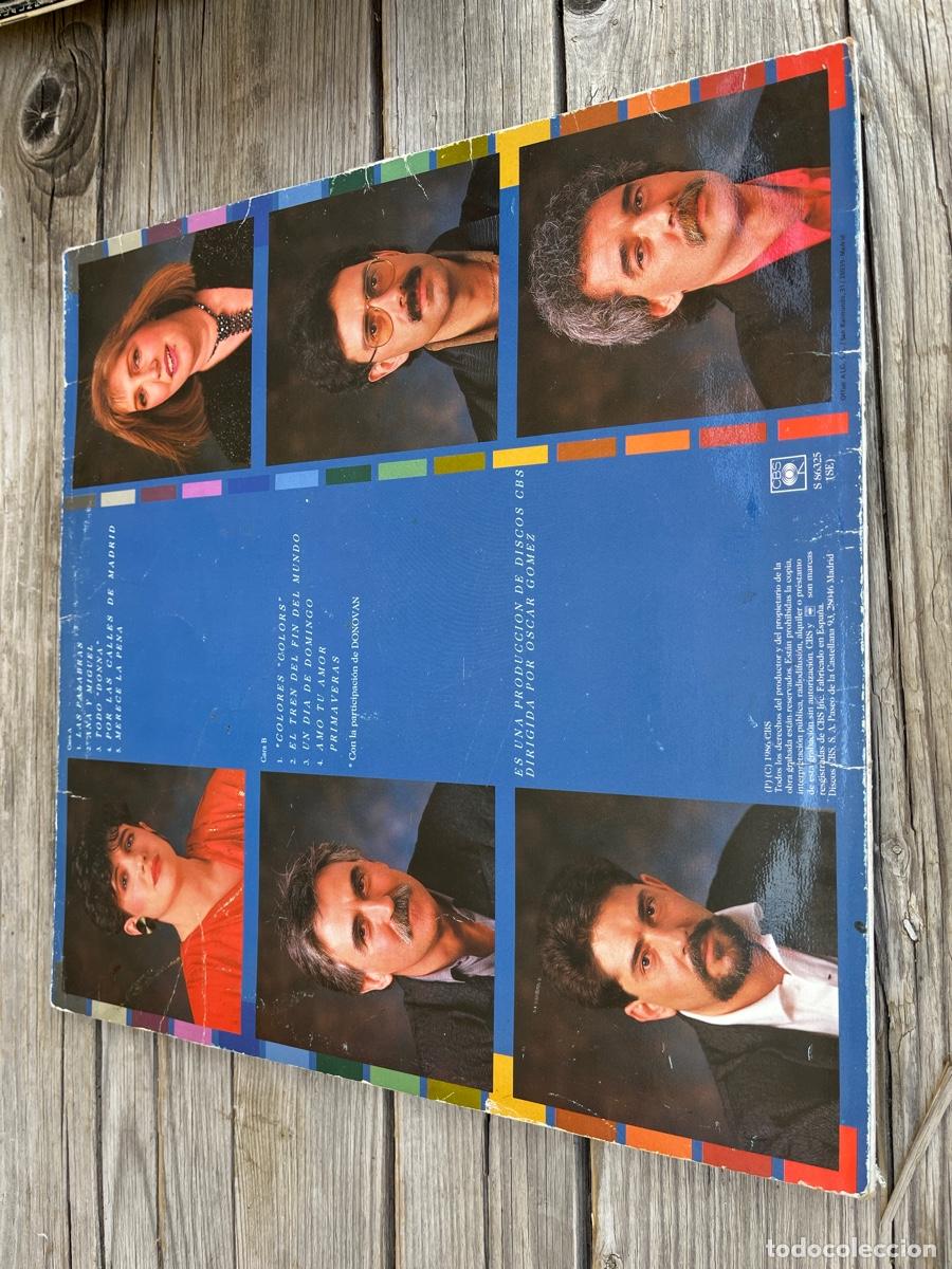 Discos de vinilo: MOCEDADES. COLORES. DISCO DE VINILO. - Foto 2