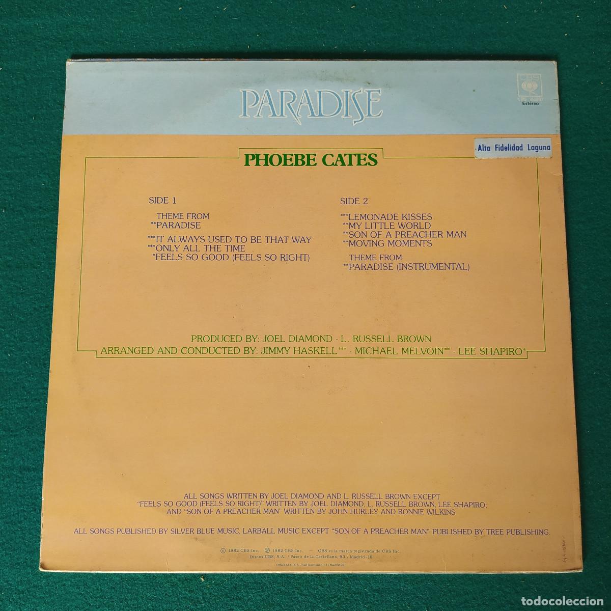 Discos de vinilo: Phoebe Cates &ndash; Paradise - Foto 2