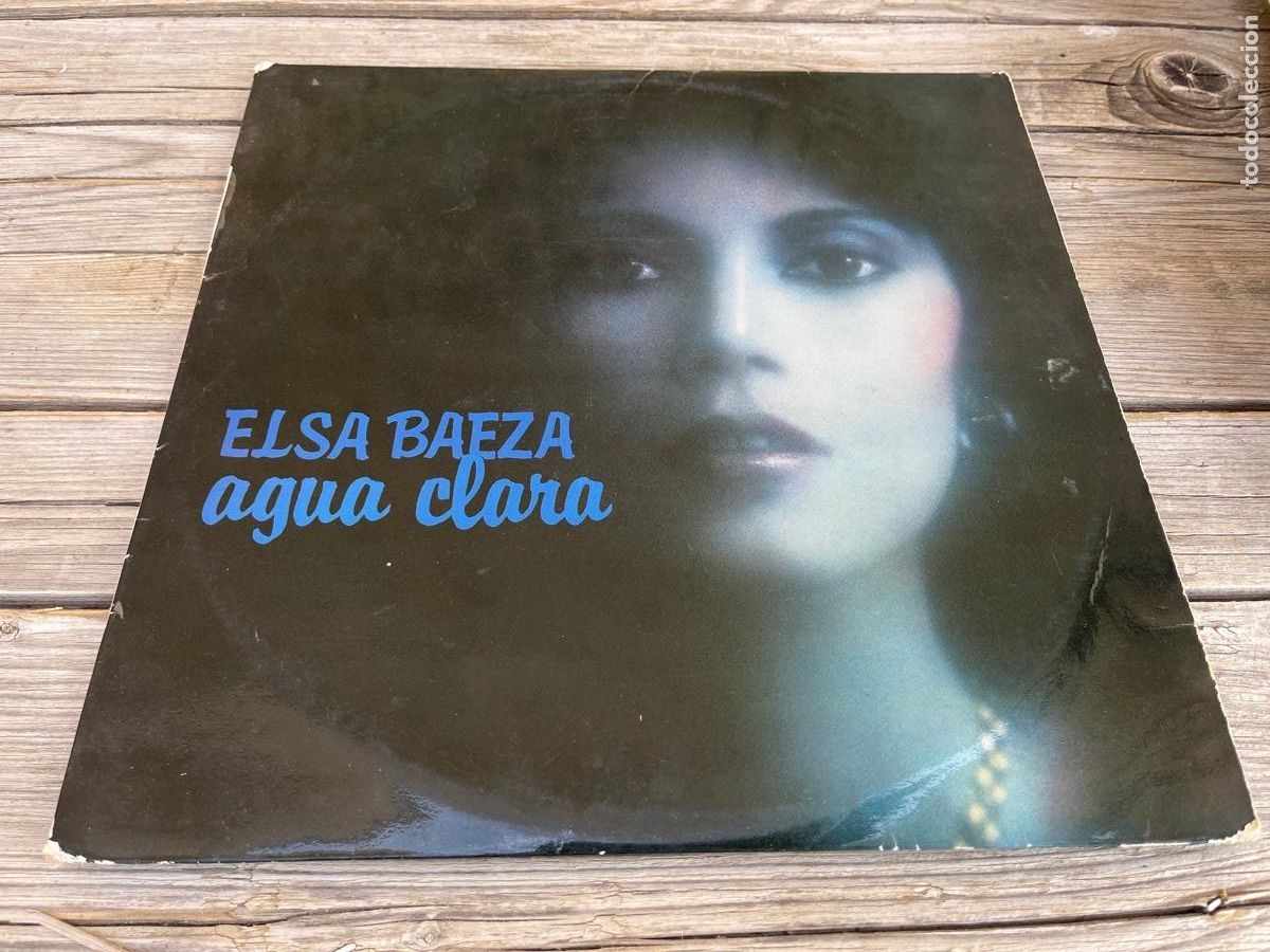 Discos de vinilo: ELSA BAEZA. AGUA CLARA. DISCO DE VINILO. - Foto 1
