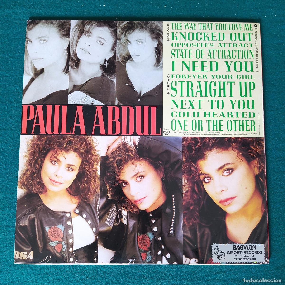Discos de vinilo: Paula Abdul &ndash; Forever Your Girl - Foto 2
