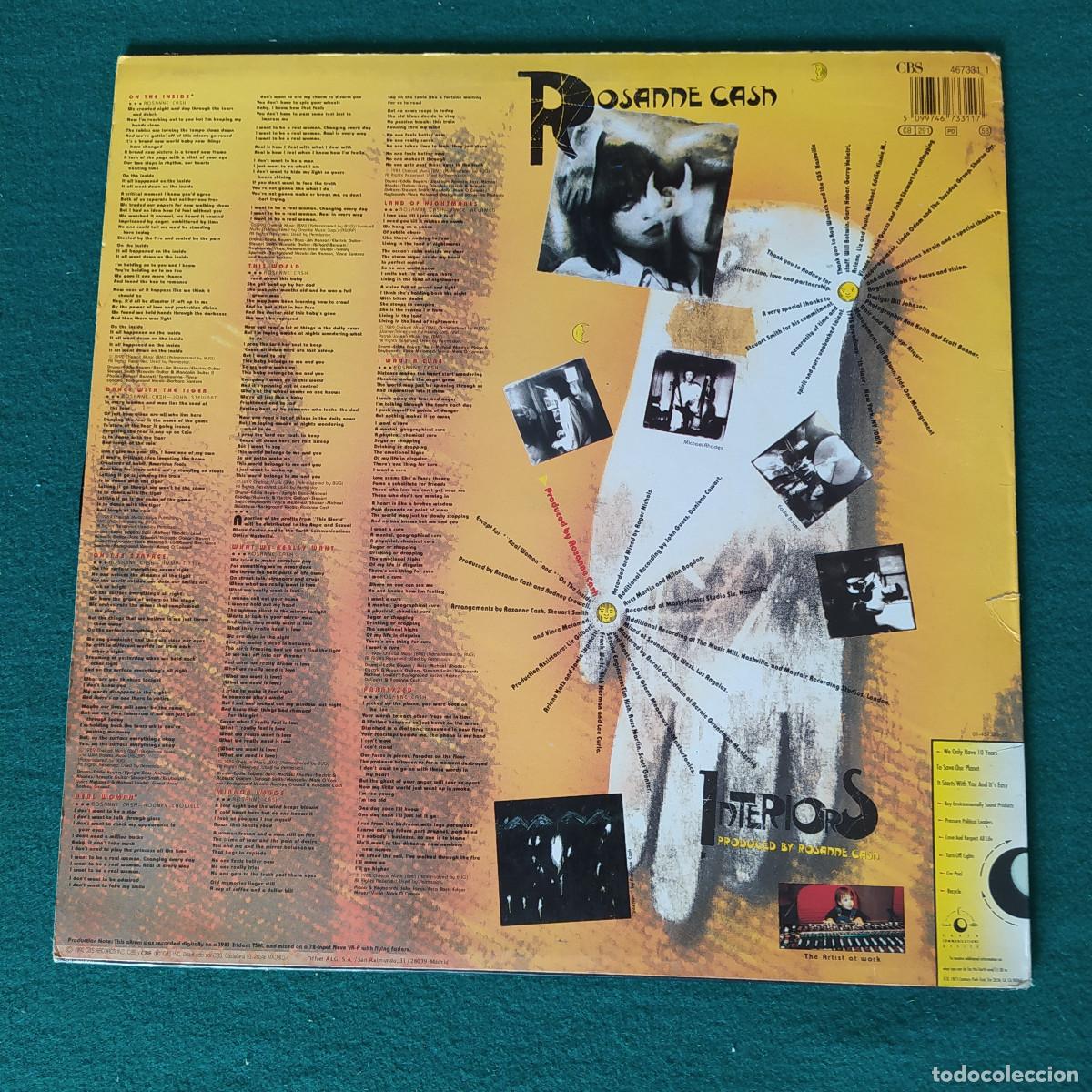 Discos de vinilo: Rosanne Cash &ndash; Interiors - Foto 2