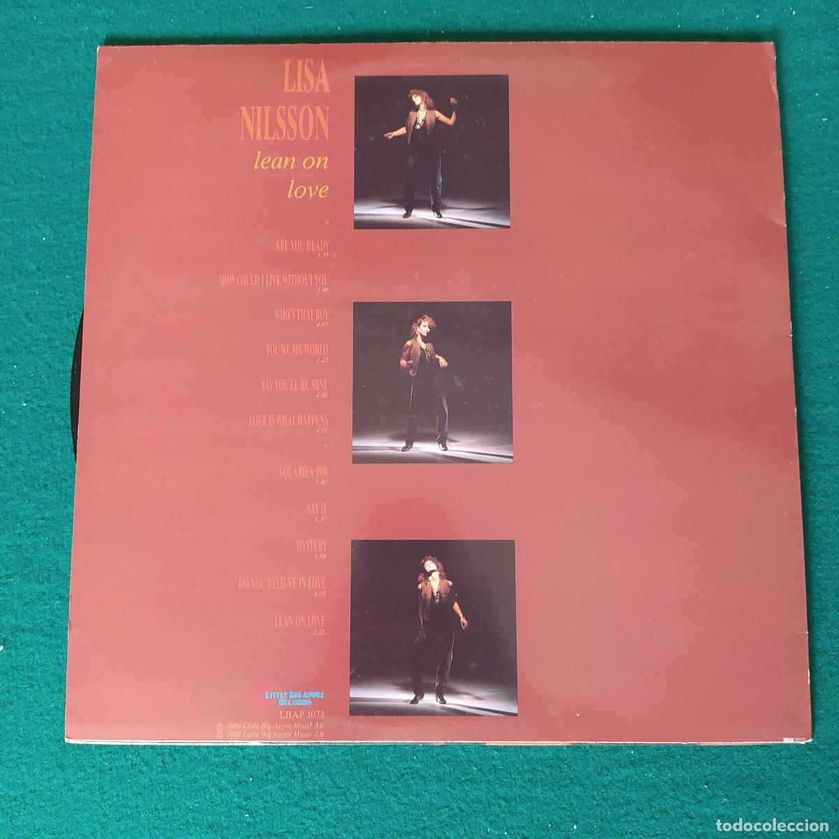 Discos de vinilo: Lisa Nilsson &ndash; Lean On Love - Foto 2