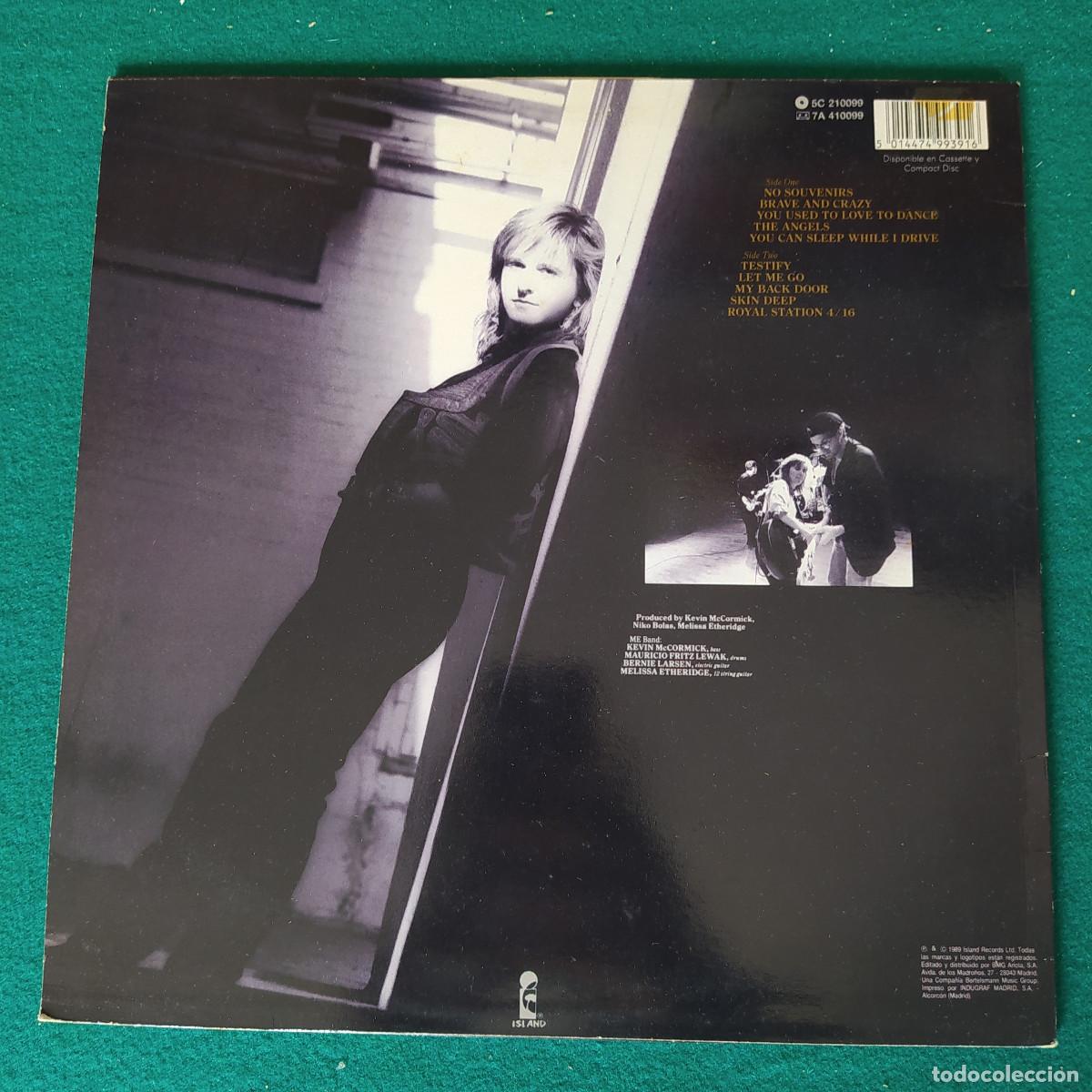 Discos de vinilo: Melissa Etheridge &ndash; Brave And Crazy - Foto 2