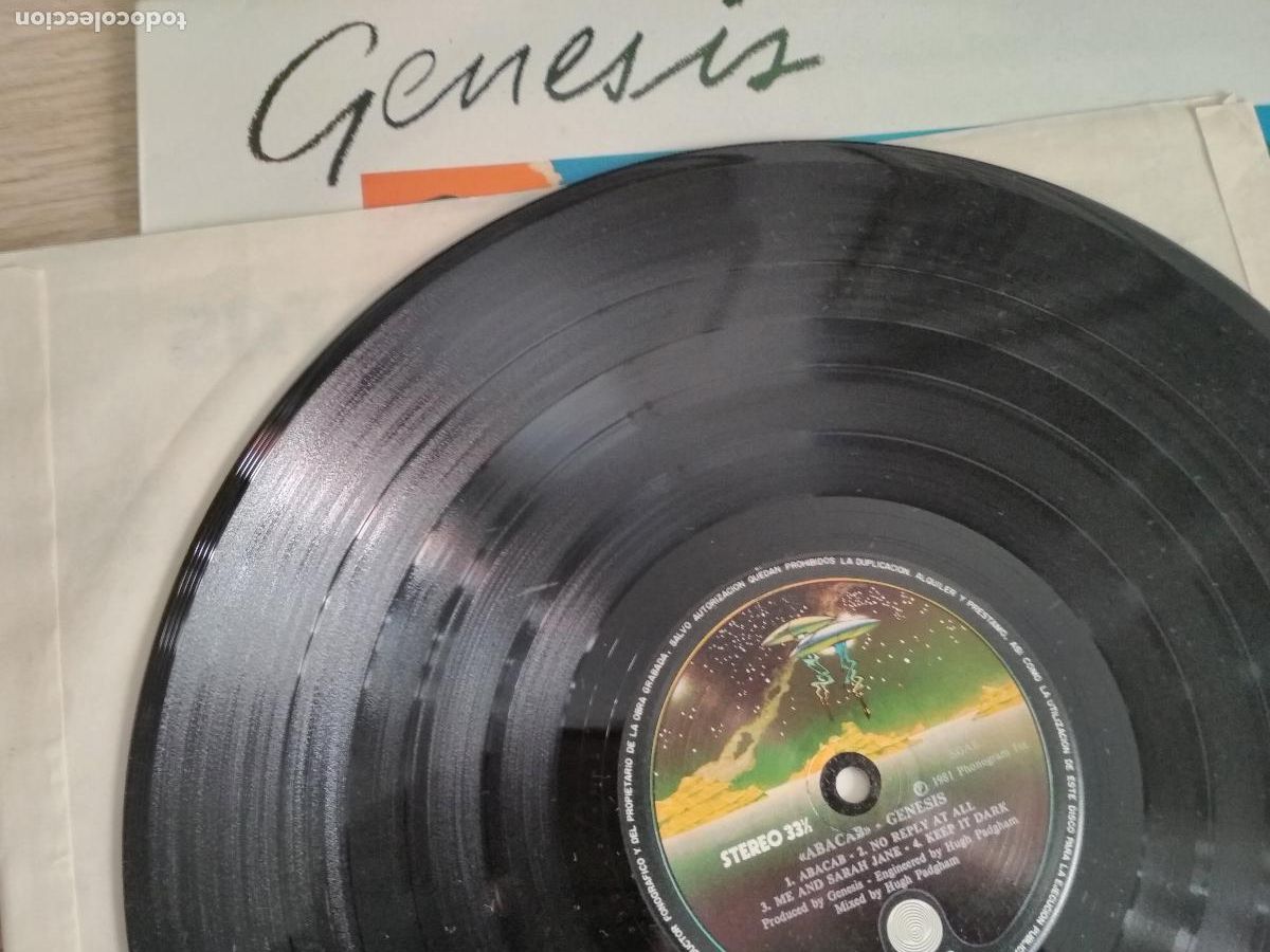 Discos de vinilo: Genesis &lrm;&ndash; Abacab 1989 ed esa&ntilde;ola - Foto 3