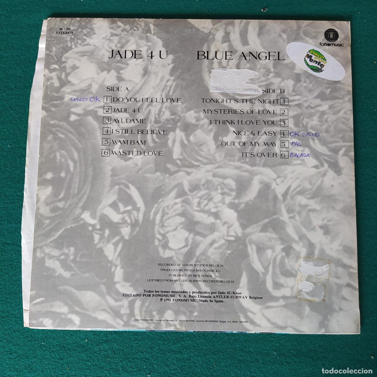 Discos de vinilo: Jade 4U &ndash; Blue Angel - Foto 2