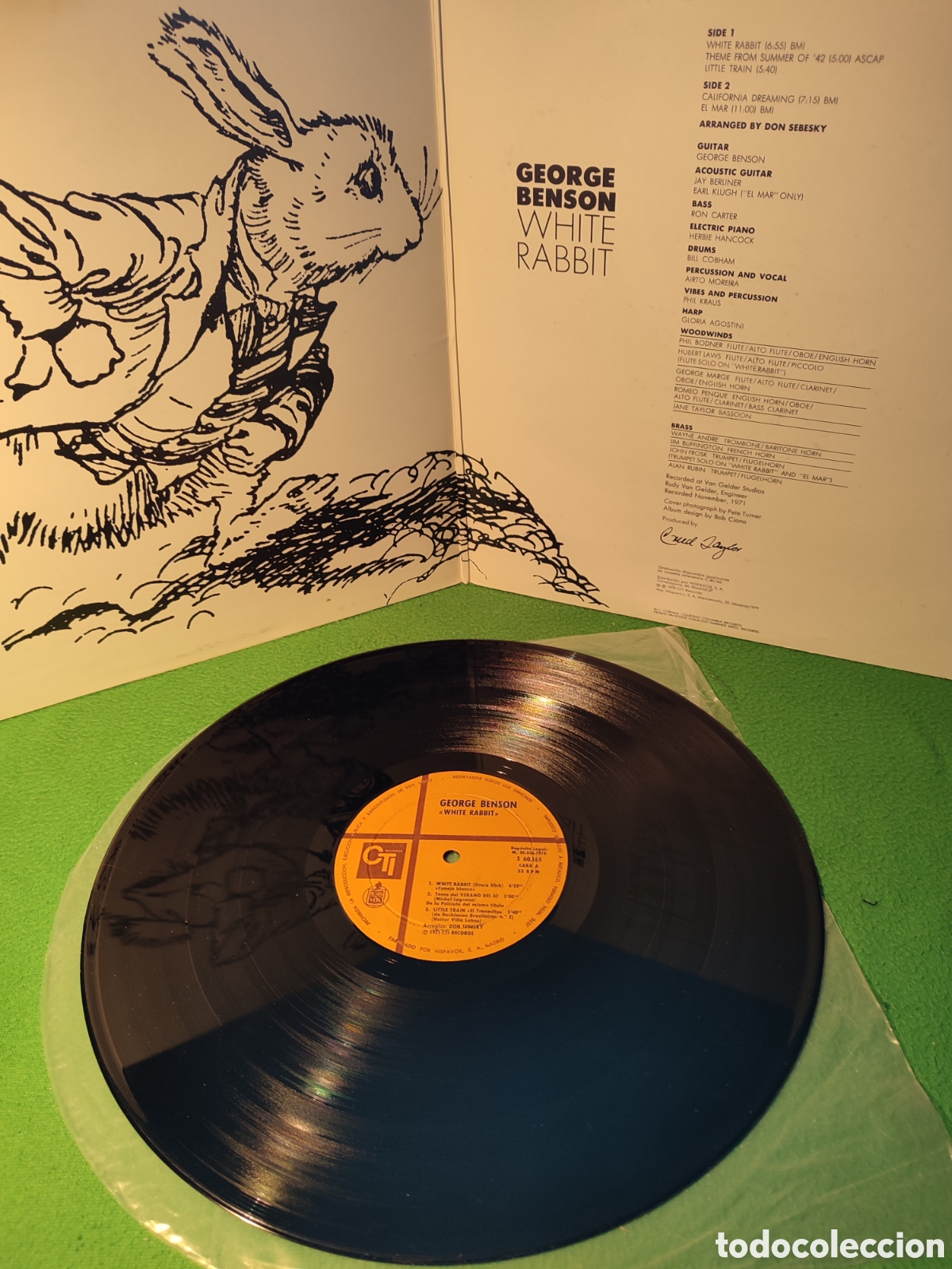 Discos de vinilo: George Benson - White Rabbit - Foto 2