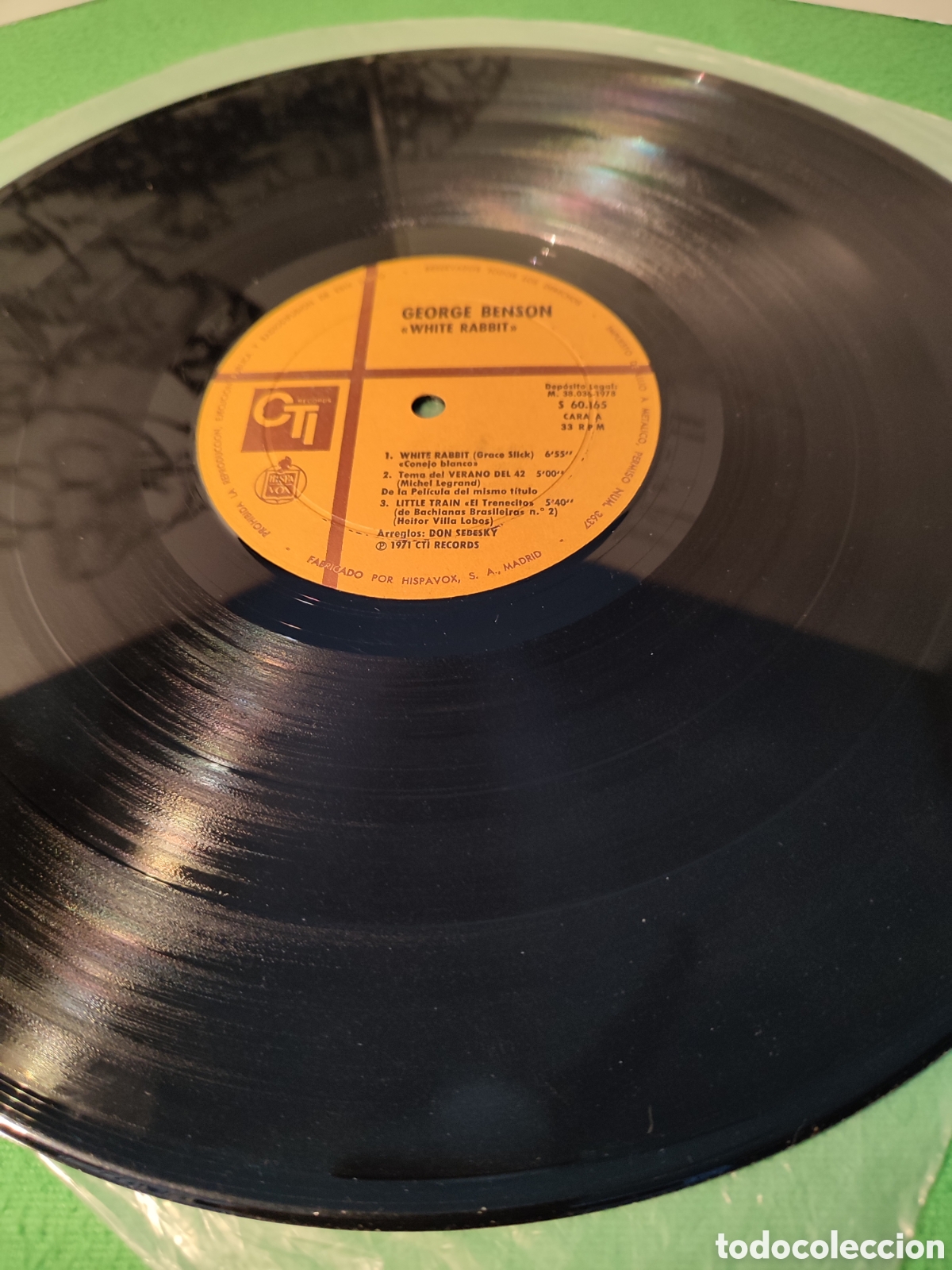 Discos de vinilo: George Benson - White Rabbit - Foto 3