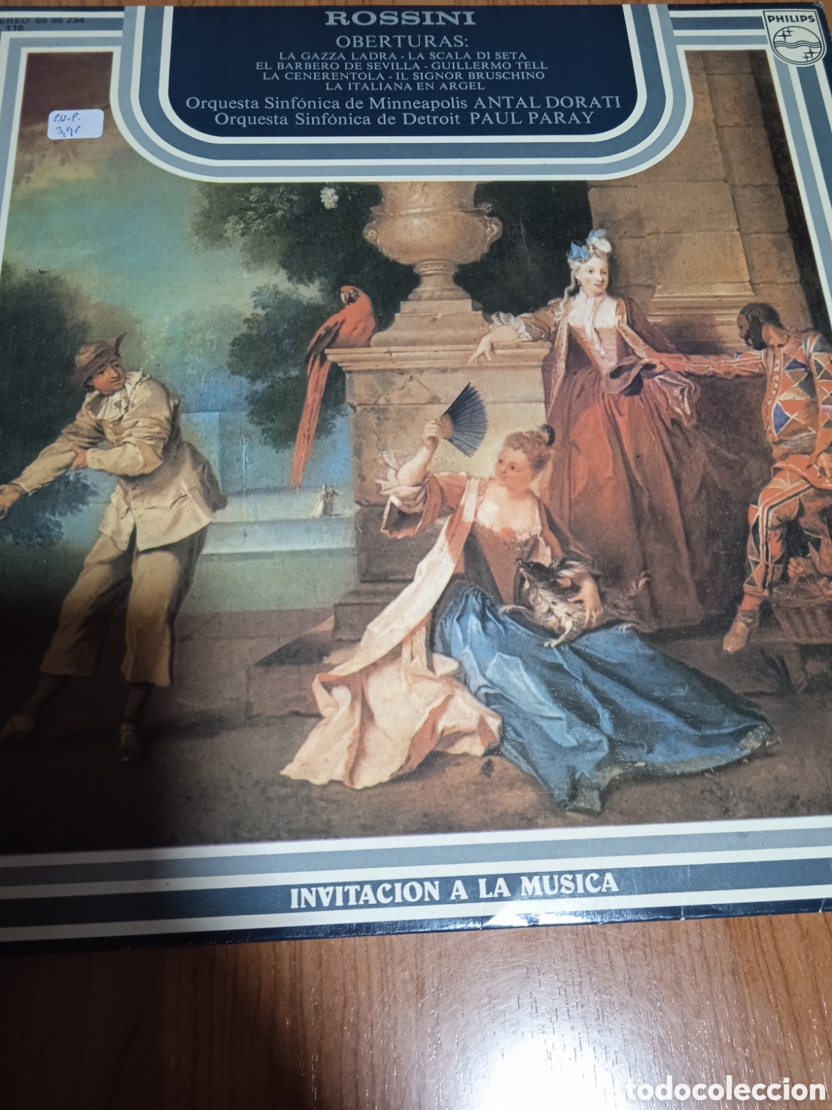Discos de vinilo: Rossini - oberturas - Foto 1