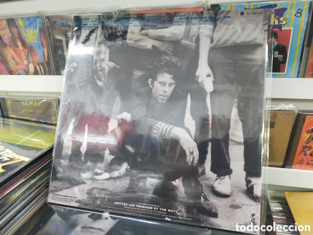 Discos de vinilo: Tom waits LP rain dogs precintado - Foto 2