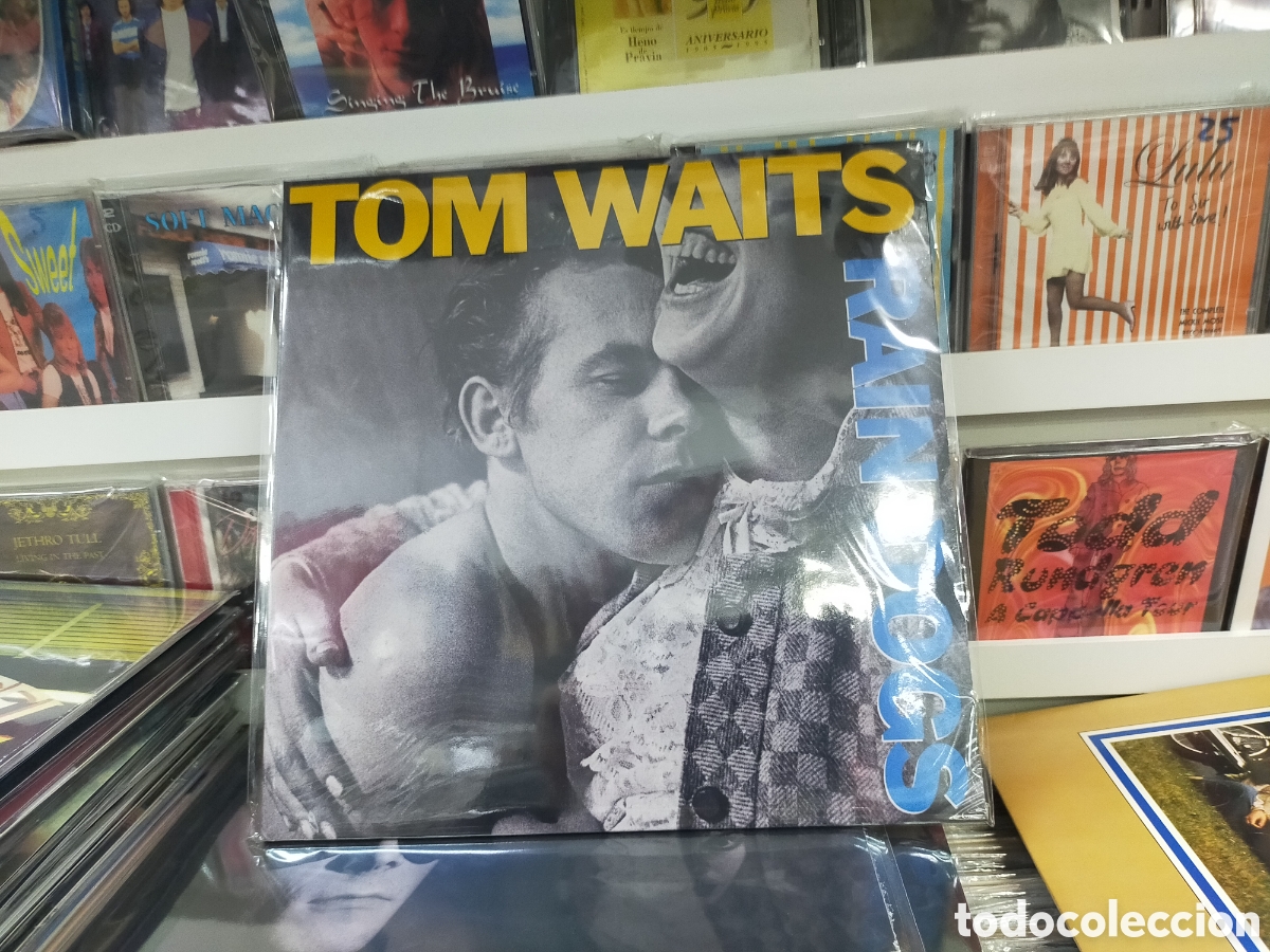 Discos de vinilo: Tom waits LP rain dogs precintado - Foto 1