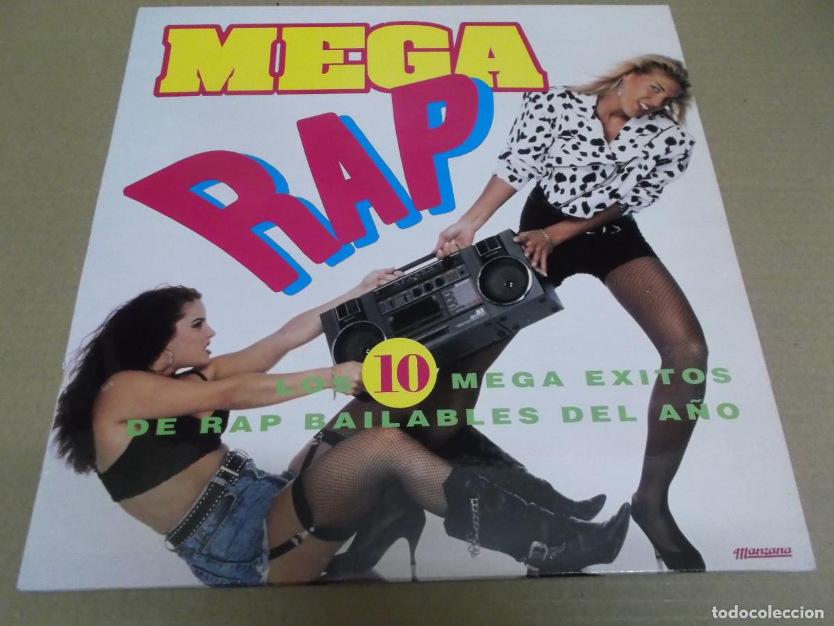 Discos de vinilo: MEGA RAP (LP) (VER FOTO CONTENIDO COMPLETO) A&Ntilde;O &ndash; 1993