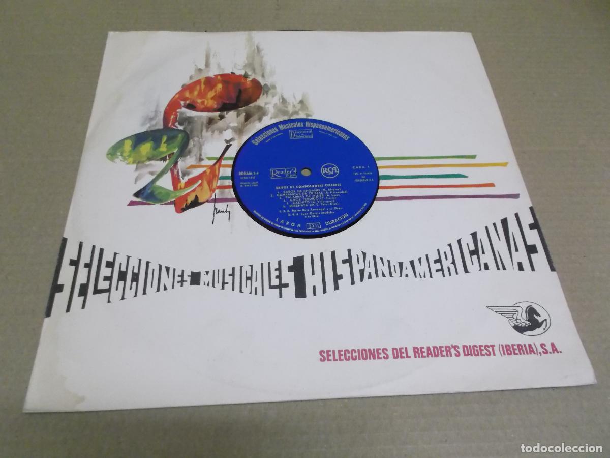 Vinyl records: SELECCIONES MUSICALES HISPANOAMERICANAS (LP) (VER FOTO CONTENIDO COMPLETO) A&Ntilde;O &ndash; 1968