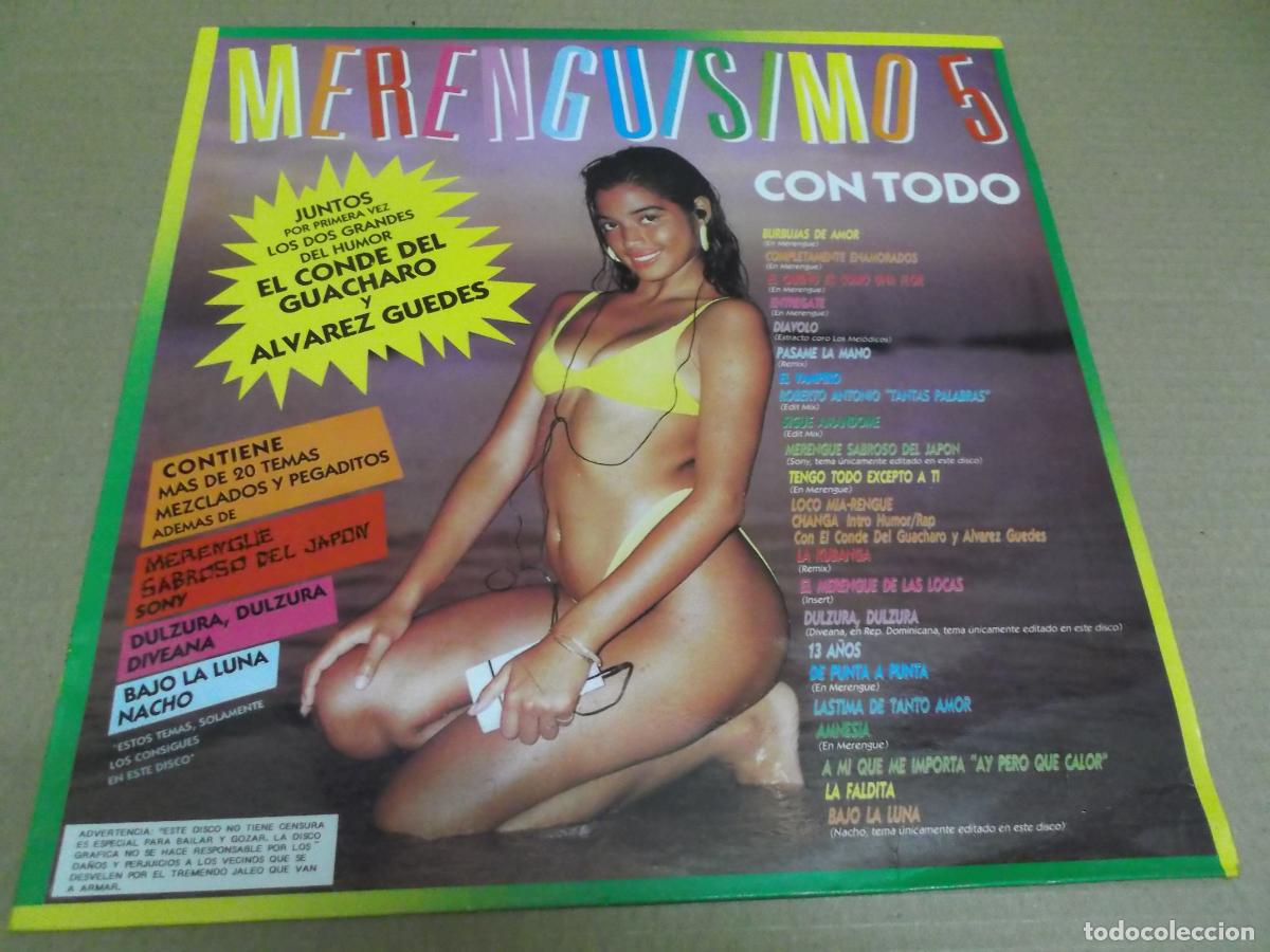 Vinyl records: MERENGUISIMO 5 (LP) (VER FOTO CONTENIDO COMPLETO) A&Ntilde;O &ndash; 1991
