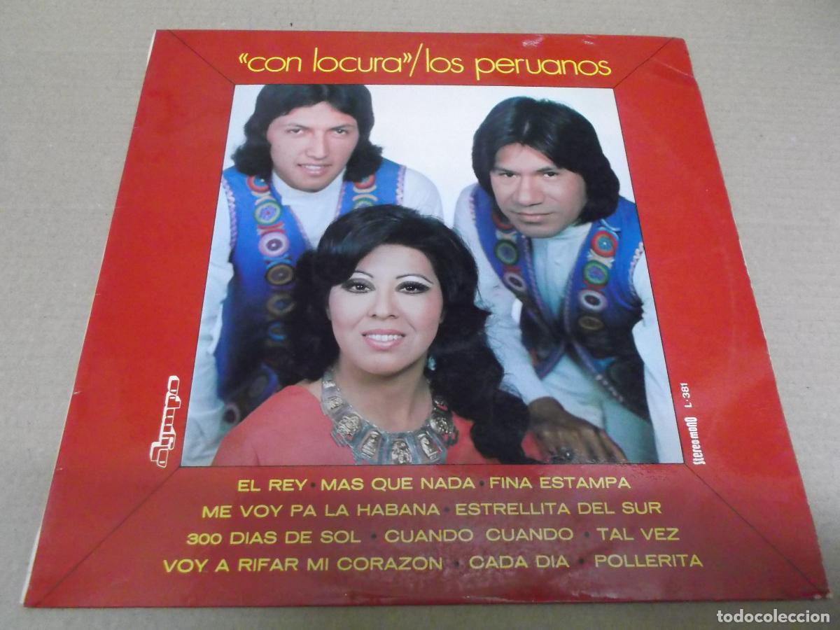 Vinyl records: LOS PERUANOS (LP) CON LOCURA A&Ntilde;O &ndash; 1975