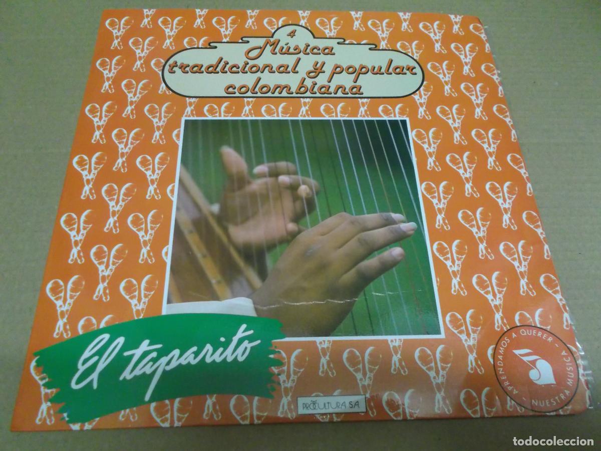 Vinyl records: EL TAPARITO- MUSICA TRADICIONAL Y POPULAR COLOMBIANA-LLANOS ORIENTALES (LP) (VER FOTO CONTENIDO COMP