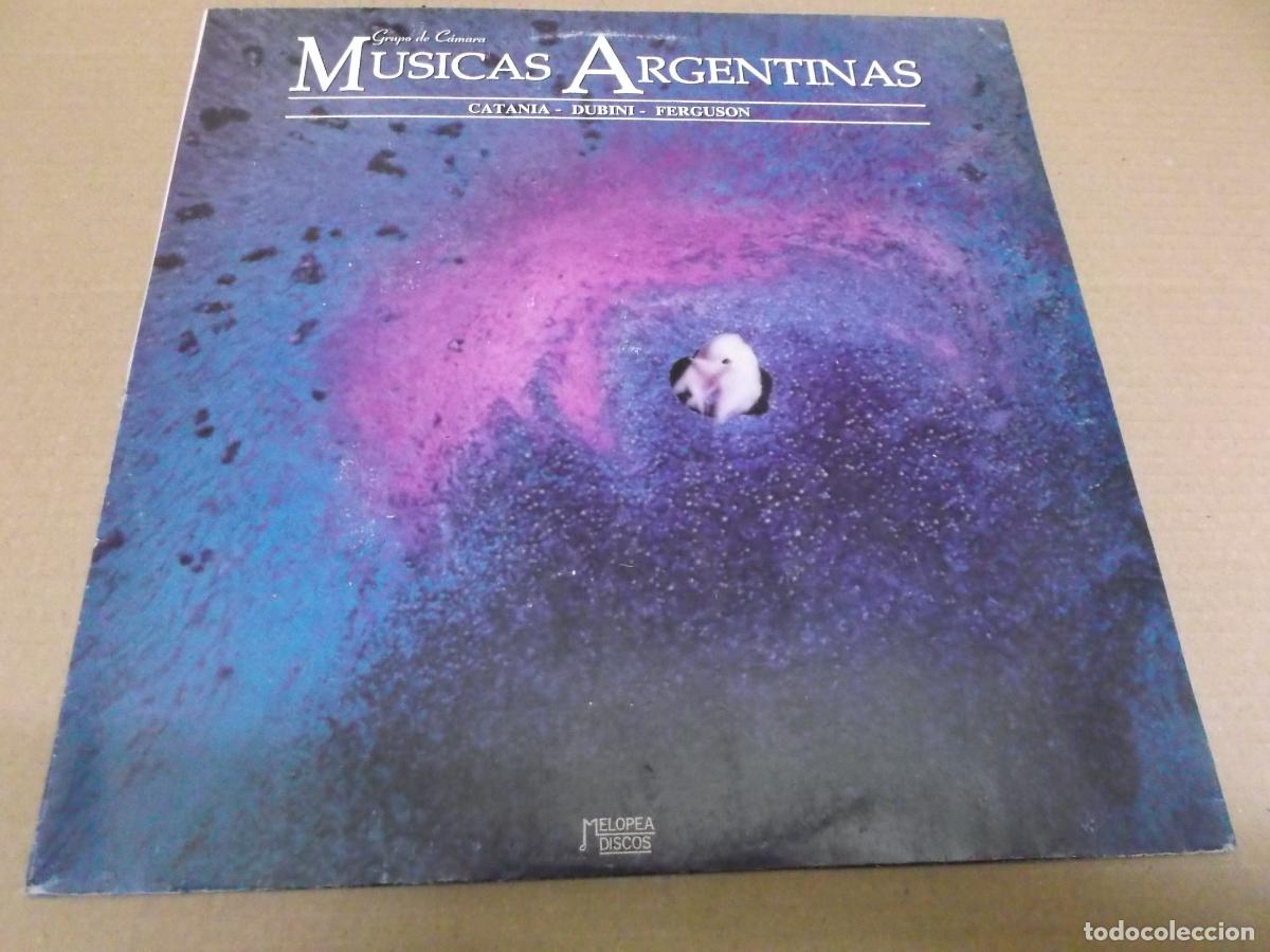 Discos de vinilo: GRUPO DE CAMARA (LP) MUSICAS ARGENTINAS (CATANIA-DUBINI-FERGUSON) A&Ntilde;O &ndash; 1991 &ndash; EDICION ARGENTINA