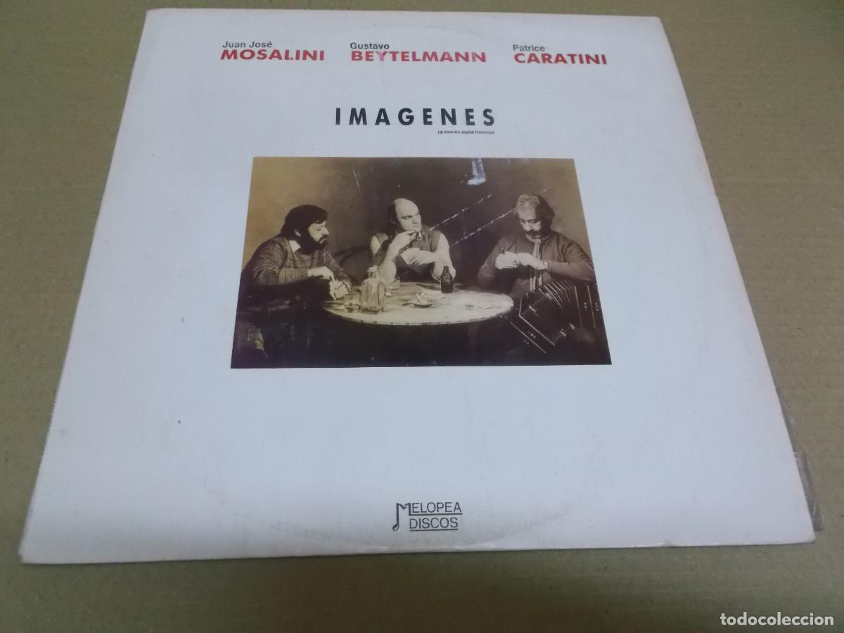 Discos de vinilo: JUAN JOSE MOSALINI-GUSTAVO BEYTELMANN-PATRICE CARATINI (LP) IMAGENES A&Ntilde;O &ndash; 1986 &ndash; EDICION ARGENTINA