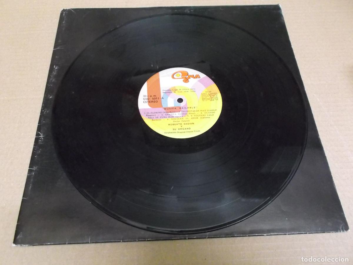 Vinyl records: ROBERTO SASIAN Y SU ORGANO (LP) MUSICA BAILABLE A&Ntilde;O &ndash; 1973