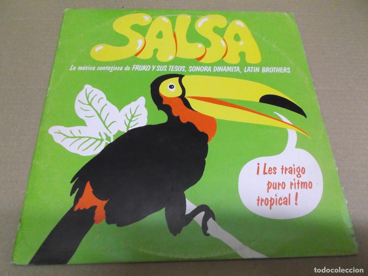 Vinyl records: SALSA (LP) (VER FOTO CONTENIDO COMPLETO) A&Ntilde;O &ndash; 1980 &ndash; DOBLE DISCO PORTADA ABIERTA