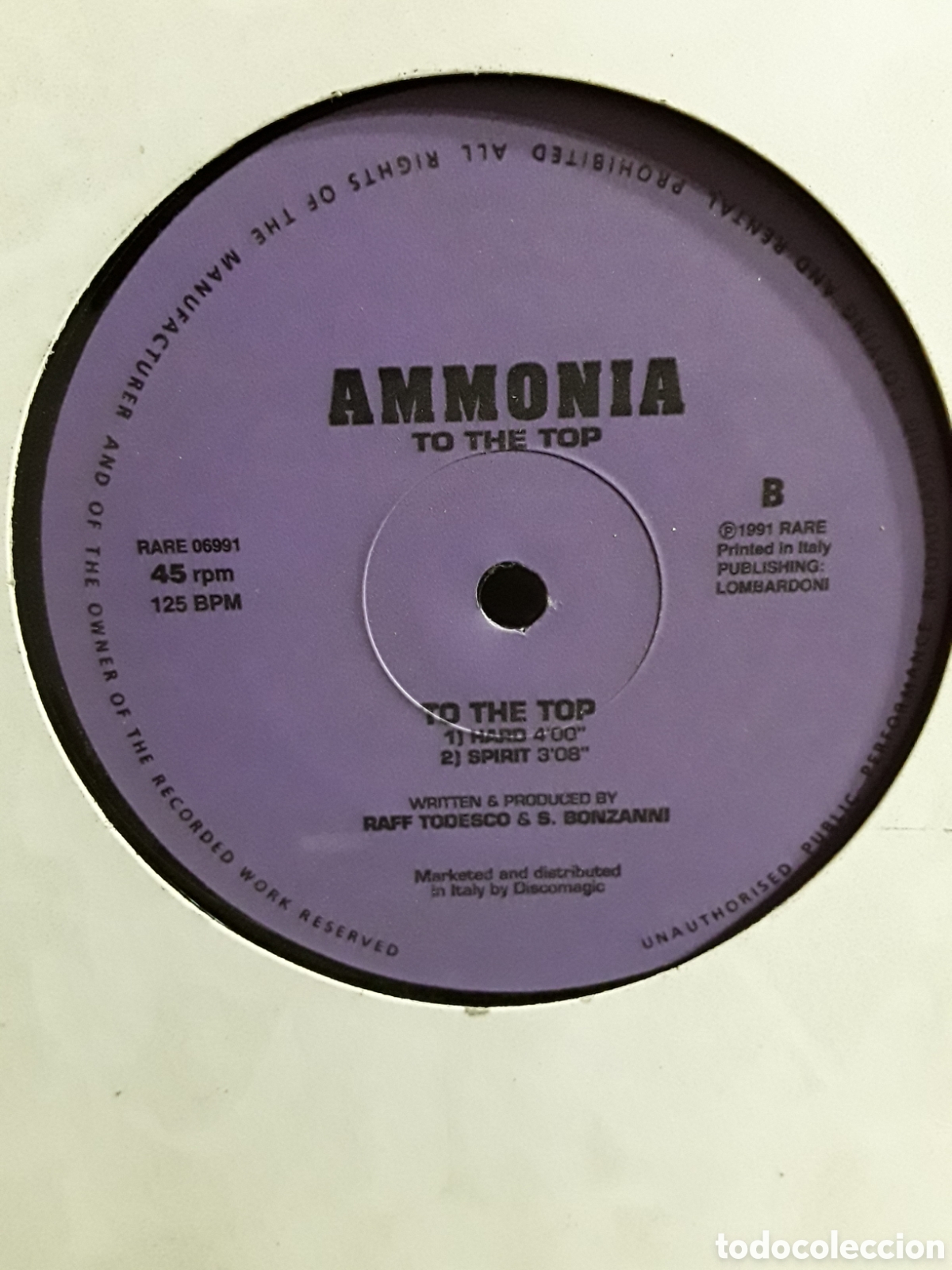 Discos de vinilo: Ammonia &lrm;&ndash; To The Top - Foto 1