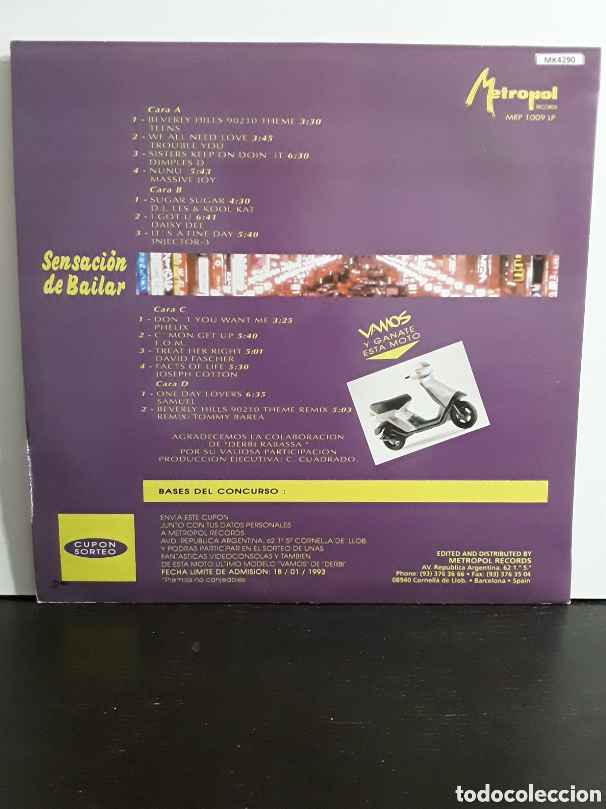 Discos de vinilo: Sensaci&oacute;n De Bailar (2X12) - Foto 2