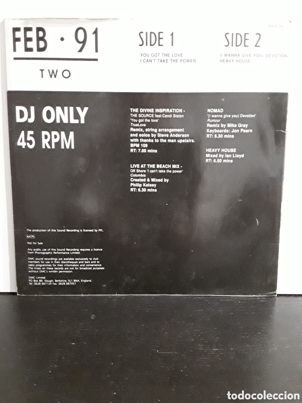 Discos de vinilo: February &bull; 91 (Two) - Foto 2