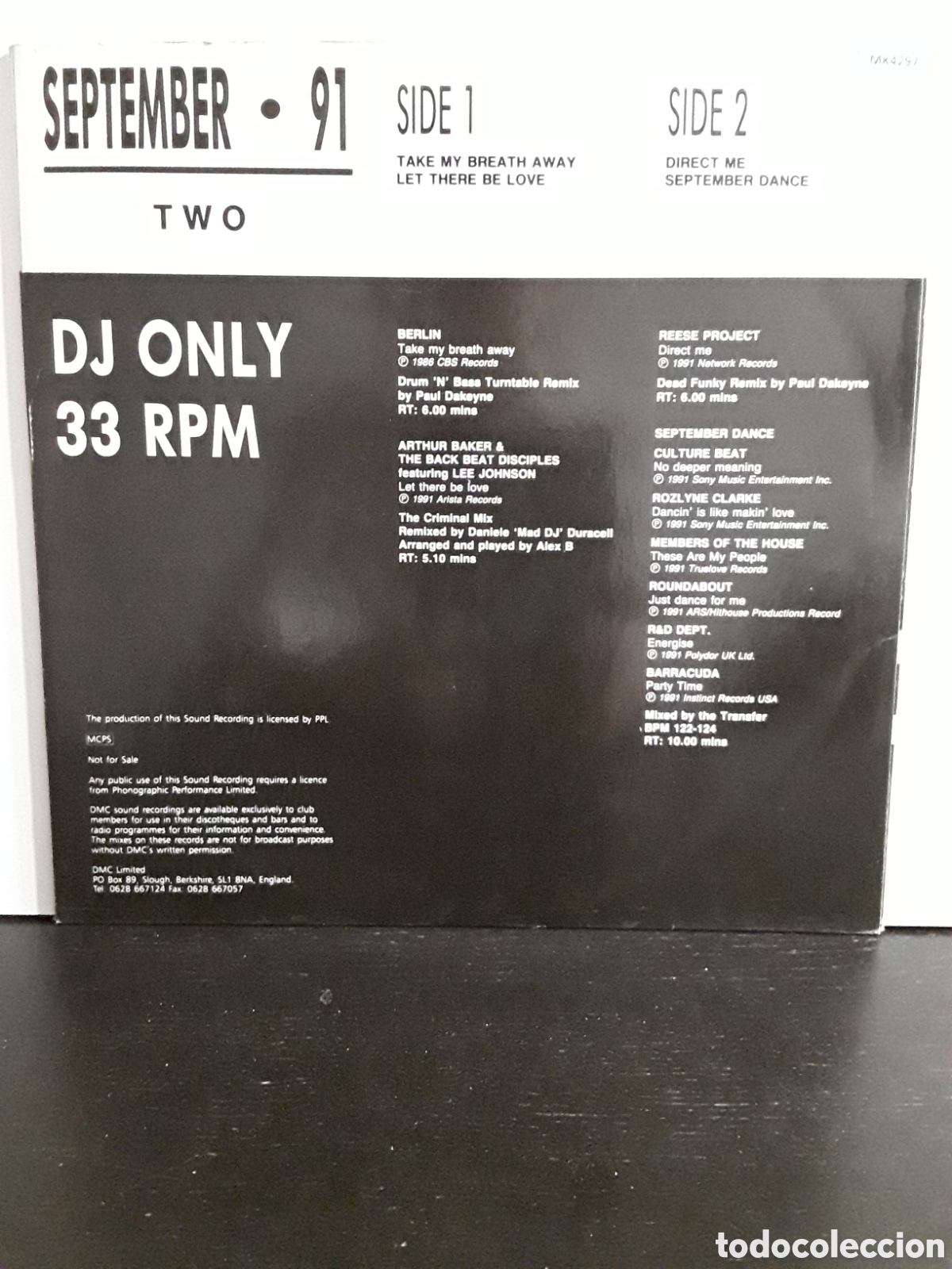 Discos de vinilo: September &bull; 91 (Two) - Foto 2