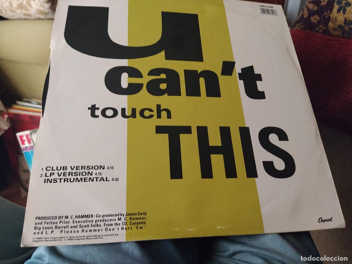 Discos de vinilo: Maxi 12&rsquo;&rsquo; MC Hammer - U Cant Touch This - Foto 2