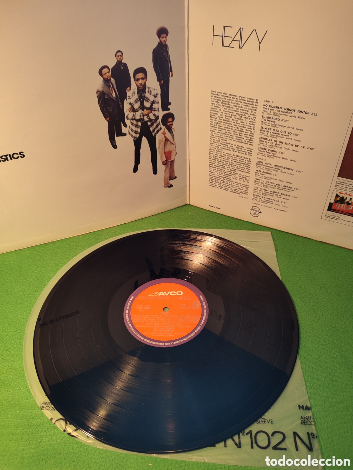 Discos de vinilo: The Stylistics - Heavy - Foto 2