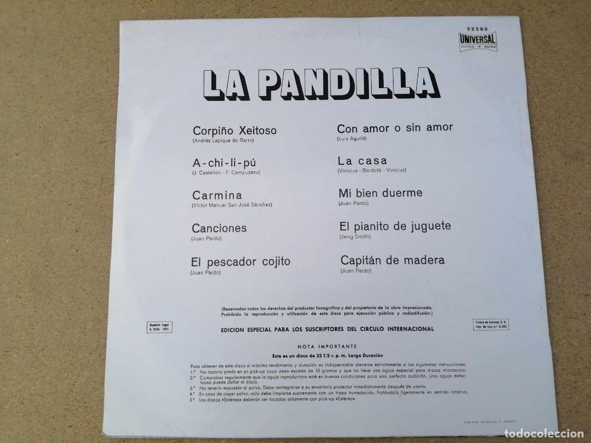 Discos de vinilo: DISCO LP. LA PANDILLA - Foto 2