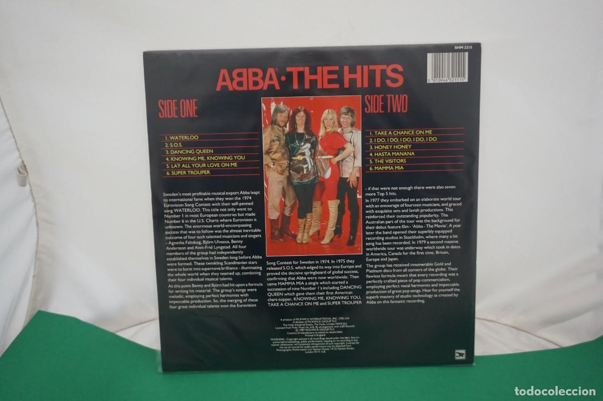 Discos de vinilo: ABBA - The Hits (LP, Comp) - vinilo en estado excelente - Foto 3