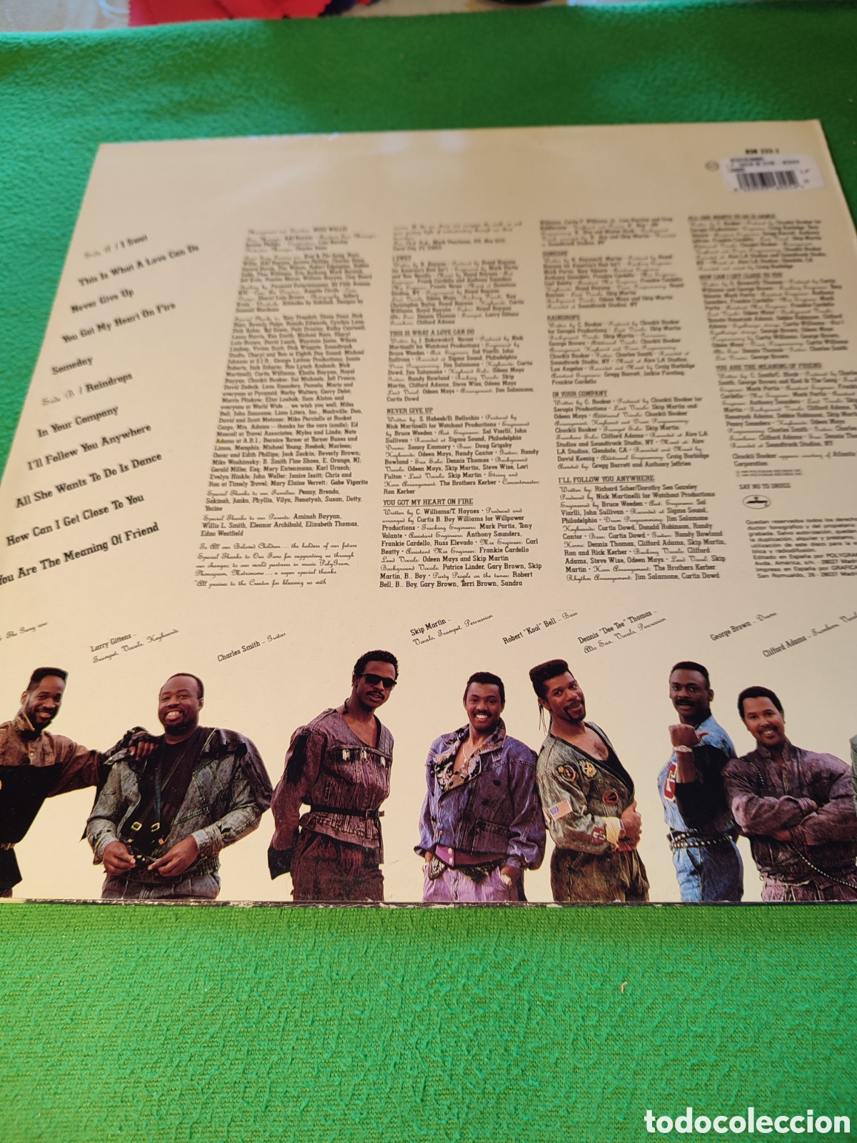 Discos de vinilo: Kool & The Gang - Sweat - Foto 2