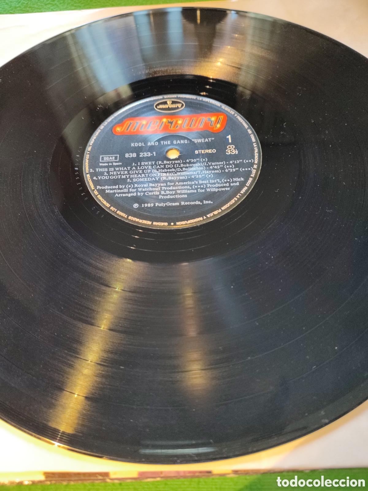 Discos de vinilo: Kool & The Gang - Sweat - Foto 3