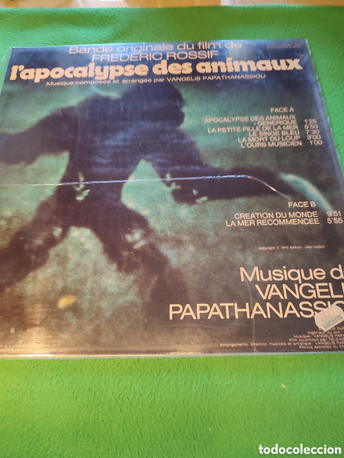 Discos de vinilo: Vangelis Papathanassiou - Lapocalypse des animaux - Foto 2